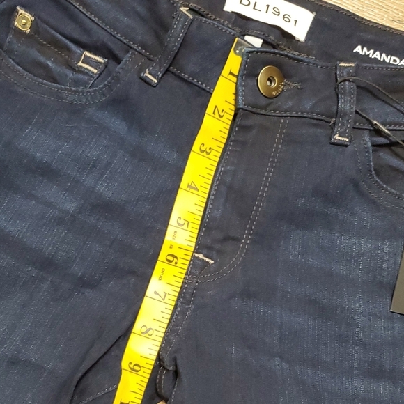 DL1961 Amanda Blue Skinny Jeans Premium Fit - Picture 7 of 11